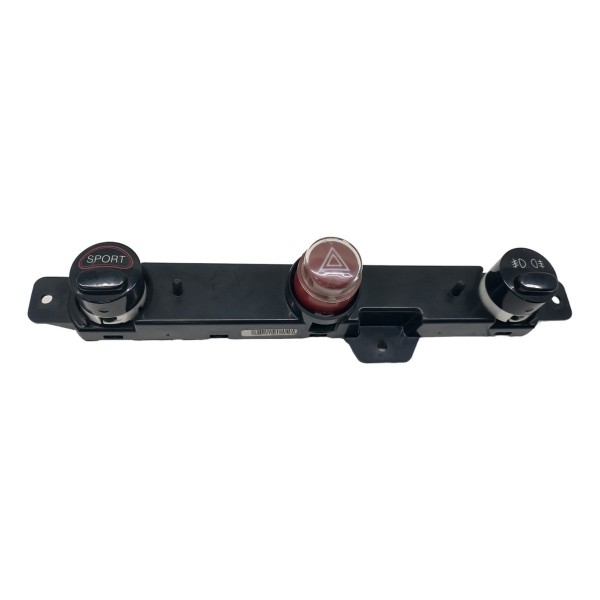 Botao Pisca Alerta Fiat 500 2008 2009 2010 2011 2012 2013 Preto