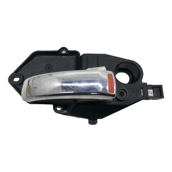 Maçaneta Interna Diant Direita Fiat 500 2009 2010 2011 2012 Preto Dianteira