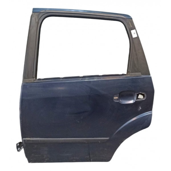 Friso Porta Tras Esq Ford Fiesta 2003 2004 2005 2006 2007 Azul