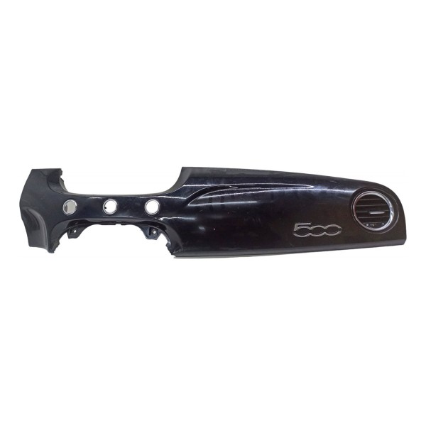Acabamento Painel Tabelier Fiat 500 2009 2010 2011 2012 Preto
