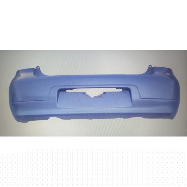 Friso Parachoque Traseiro Nissan Livina 2008 09 10 11 12 Cinza-escuro