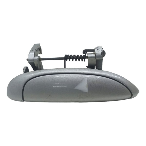Maçaneta Externa Traseira Esquerda Renault Logan 2007 2008 Cinza Traseira