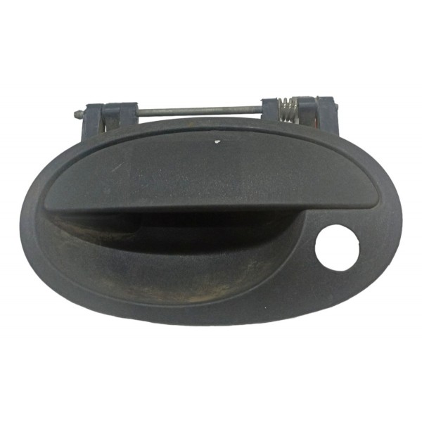 Maçaneta Externa Esquerda Gm Montana 2004 2005 2006 2007 08 Preto Dianteira