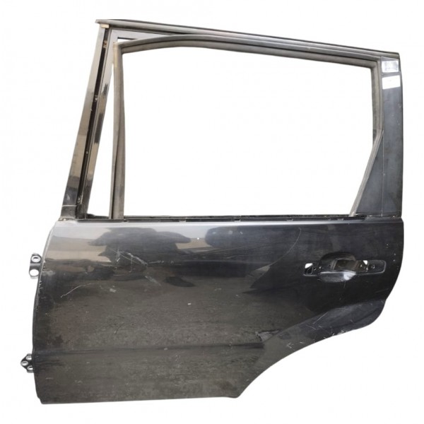 Porta Traseira Esquerda Ssangyong Rexton 2008 2009 Detalhe Traseira Esquerdo Preto