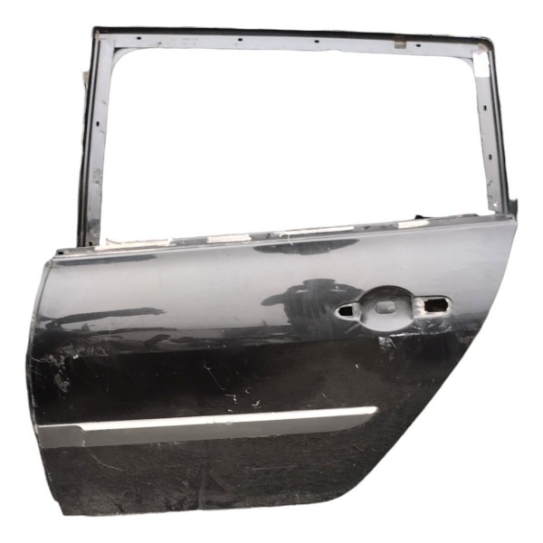 Porta Traseira Esquerda Renault Megane Grandtour 2008 2009 Preto Traseira Esquerda