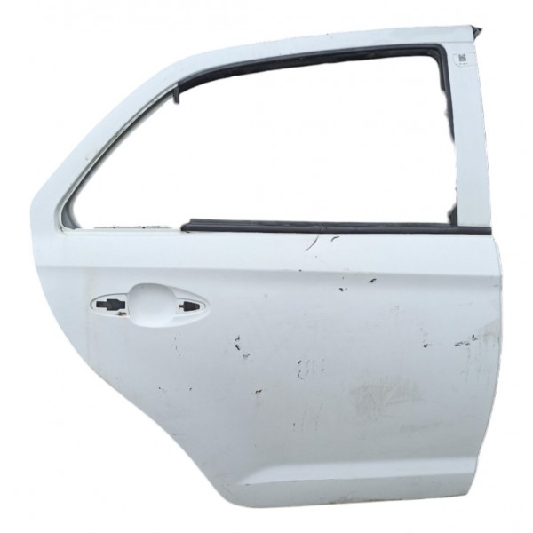 Porta Traseira Direita Somente Lata Lifan 530 2014 Detalhes Traseira Direito Branco