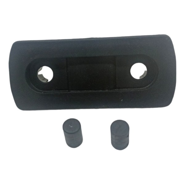 Acabamento Fixador Parachoque Dianteiro Vw Gol 1991 1992 93 Preto