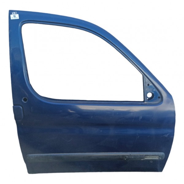 Porta Dianteira Direita Citroen Berlingo 1998 1999 2000 2001 Dianteira Direito Azul