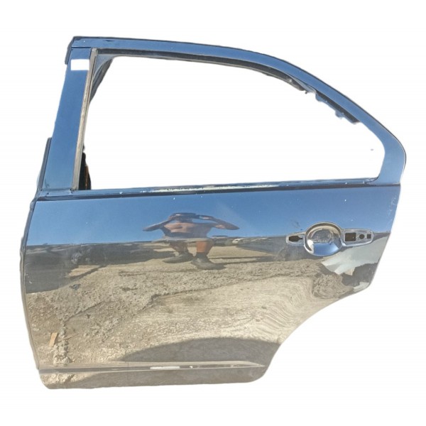 Porta Traseira Esquerda Ford Fusion 2009 2010 2011 2012 Traseira Esquerdo Preto