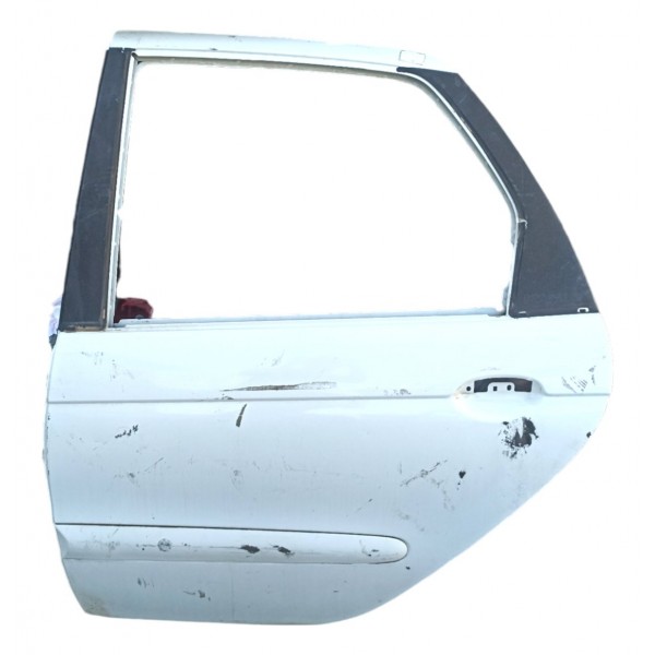 Porta Traseira Esq Renault Scenic 2001 2002 2003 2004 2005 Traseira Esquerdo Branco