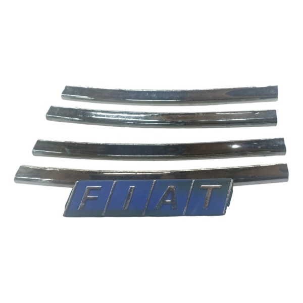Emblema Fiat Cinza
