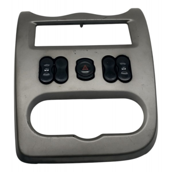 Moldura Rádio Painel Central Renault Sandero 2008 2009 2010