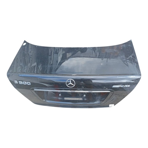 Tampa Traseira Mercedes S500 2001 2002 2003 2004 Detalhe Preto