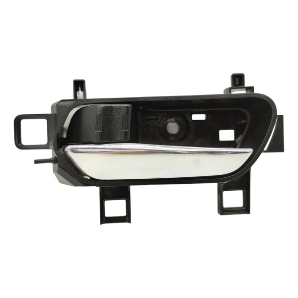 Maçaneta Interna Diant Esquerda Nissan Kicks 2016 2017 2018 Preto Dianteira