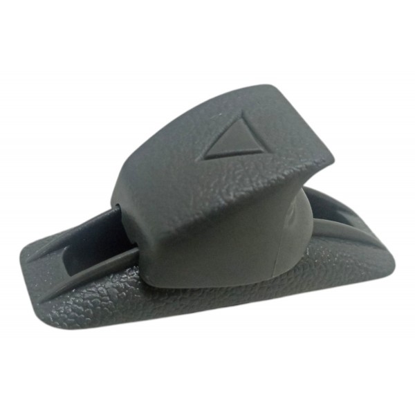 Botão Trava Trilho Banco Vw Fusca Kombi 1991 1992 1993 Cinza