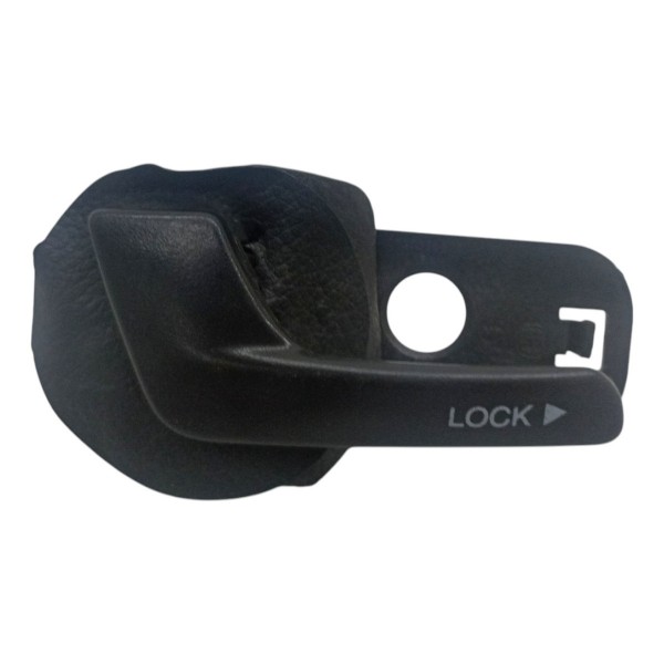 Maçaneta Interna Esquerda Fiat Palio Fire 2010 2011 2 Porta Preto Traseira