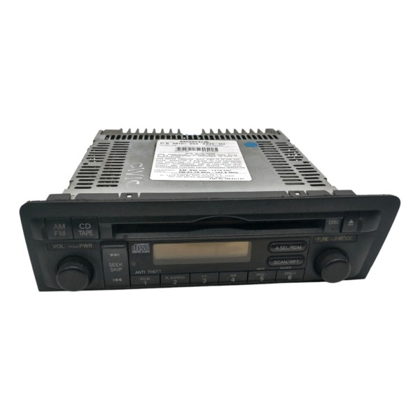 Radio Som Honda Civic 1.7 2002 2003 2004 2005 2006