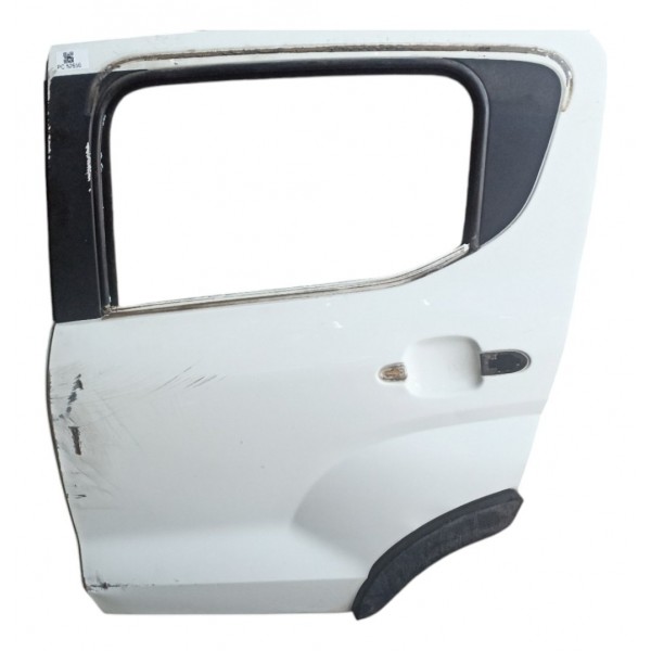 Porta Tras Esquerdo Fiat Mobi 2016 2017 2018 2019 Detalhe Traseira Esquerdo Branco