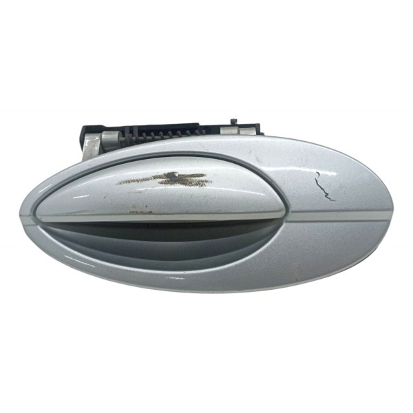 Maçaneta Externa Tras Esquerda Citroen C5 2003 2004 Detalhe Cinza Traseira