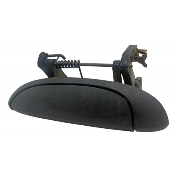 Maçaneta Externa Esquerda Renault Logan 2007 2008 2009 2010 Preto Dianteira
