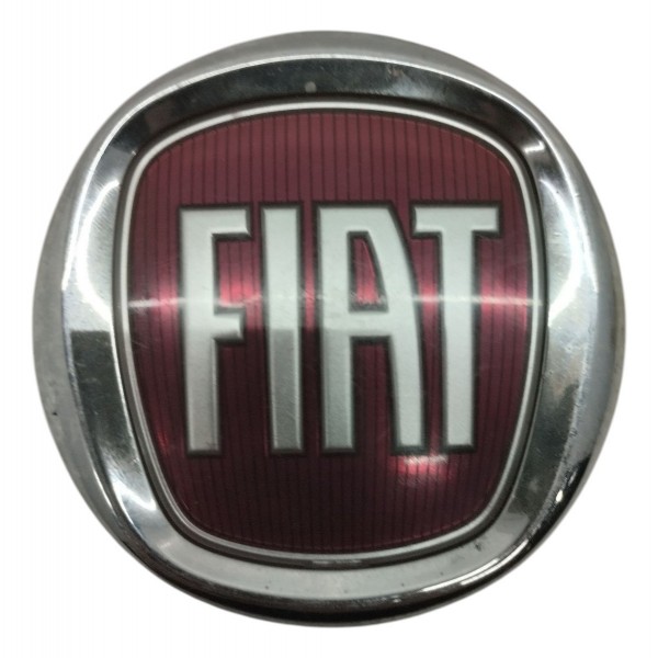 Emblema Tampa Traseira Fiat Grand Siena Palio 2008 2009 2010 Prateado