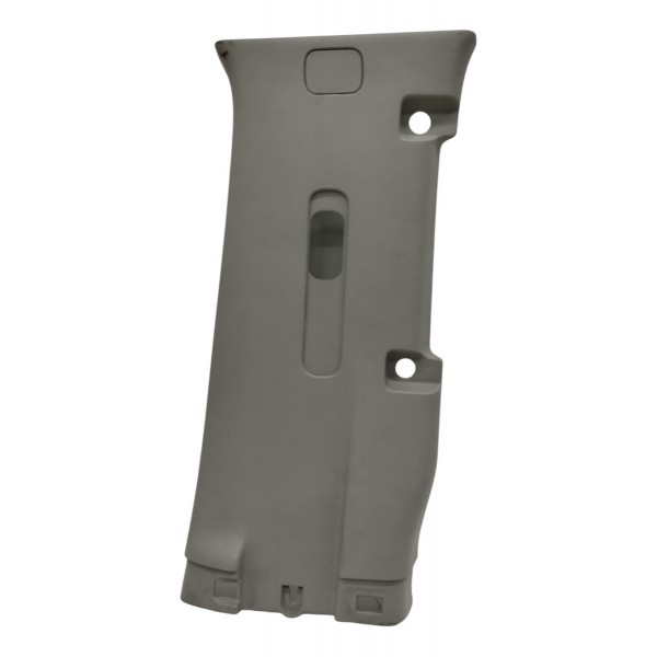 Acabamento Coluna Central Dir Nissan Frontier 2008 2009 10 Cinza