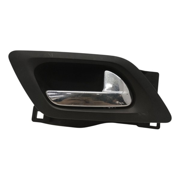 Maçaneta Interna Trás Direita Citroen C4 2009 2010 2011 2012 Prateado Traseira