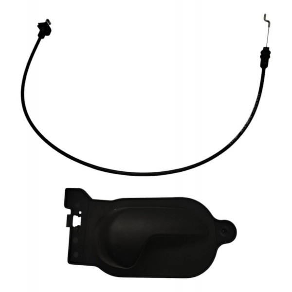 Maçaneta Interna Tras Dir Ford Ecosport 2008 2009 2010 2011 Preto Traseira