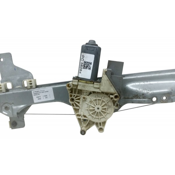Maquina Vidro Eletrica Tras Dir Citroen C4 Pallas 2007 2008