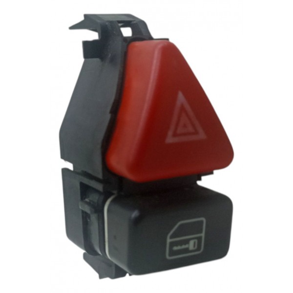 Botao Alerta Mercedes Classe A160 2000 2001 2002 2003 2004 Preto