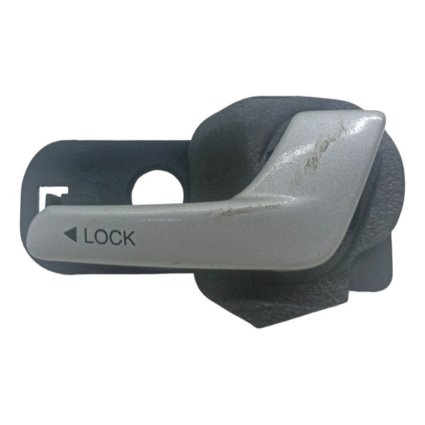 Maçaneta Interna Diant Dir Fiat Palio Week 2012 2013 2014 Preto Dianteira