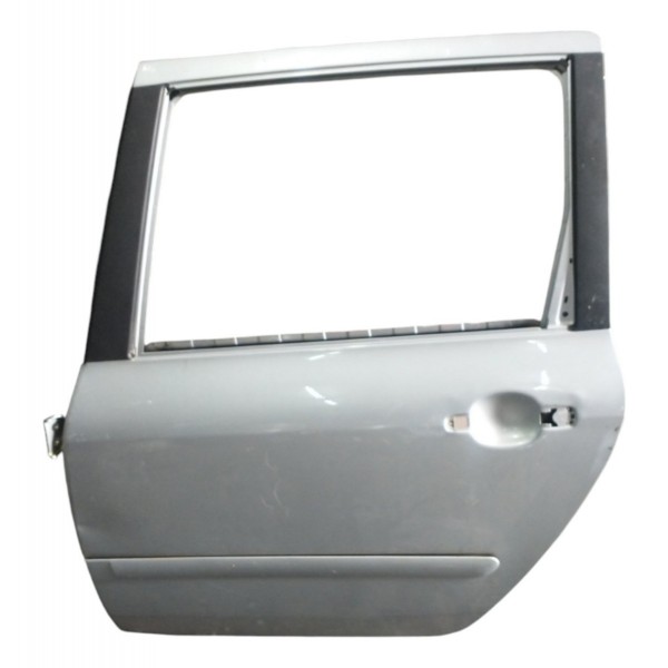 Porta Traseira Esquerda Fiat Stilo 2007 08 2009 10 11 Detalh Traseira Esquerdo Cinza