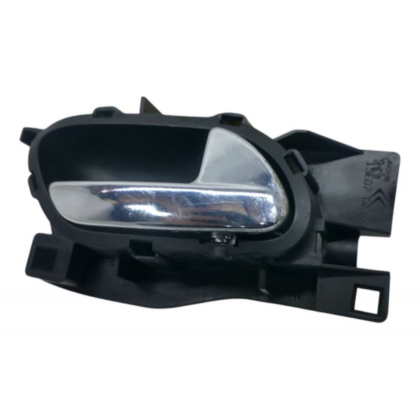 Maçaneta Interna Diant Direita Citroen C4 2007 2008 2009 10 Preto Dianteira