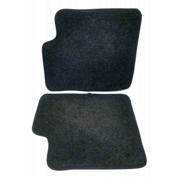 Par Tapete Traseiro Fiat Mobi 1.0 2016 2017 2018 2019 2020 Preto