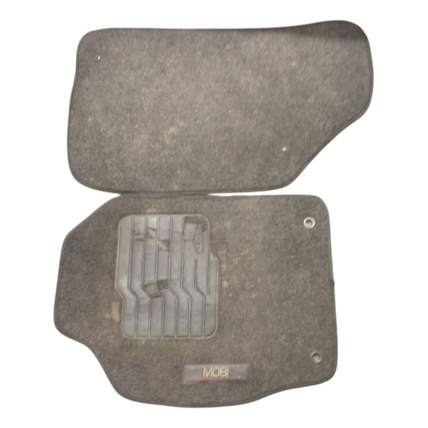 Par Tapete Dianteiros Fiat Mobi 1.0 2016 2017 2018 2019 2020 Preto