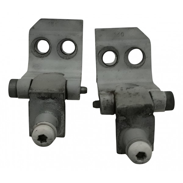 Par Dobradiça Porta Diant Esq Peugeot 207 2009 2010 2011 13