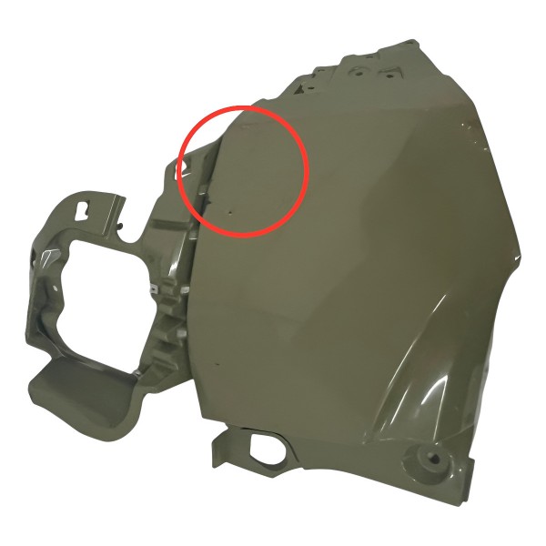 Polaina Parachoque Tras Esq Jeep Renegade 2016 2021 Detalhe