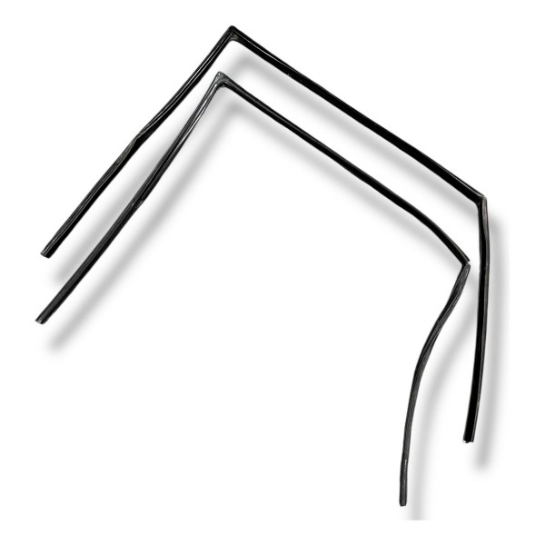 Par Canaleta Traseira Volkswagen Fox 2014 2015 2016 2017 18