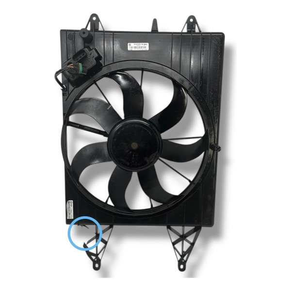 Defletor Ventoinha Vw Gol Voyage G5 1.0 2008 2010 2012 Detal