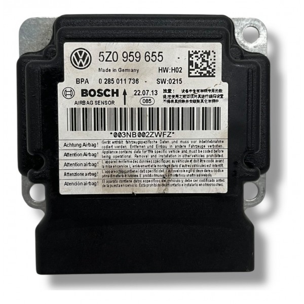 Módulo Airbag Vw Fox Spacefox 2012 2013 2014 2015 2016 2017