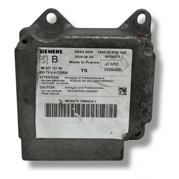 Módulo Airbag Peugeot 307 1.6 2002 2003 2004 2005 2006