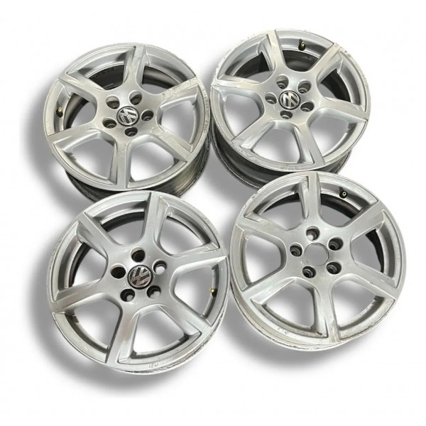 Jogo 4 Aro 15 Volkswagen Polo Golf Fox 2005 2008 2010 2012