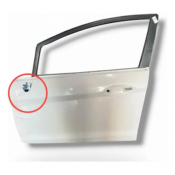 Porta Diant Esq Ford New Fiesta 2013 2014 2015 2017 2018 Det Dianteira Esquerda