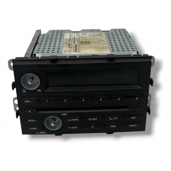 Rádio Multimídia Gm Spin 1.8 Flex 2013 2014 2015 2018