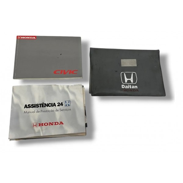 Manual Proprietário Honda Civic 2015 2016 2017 2018 2019