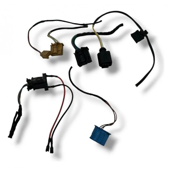 Kit Plug Chicote Porta Traseira Esquerda Vw Fox 2012 2016
