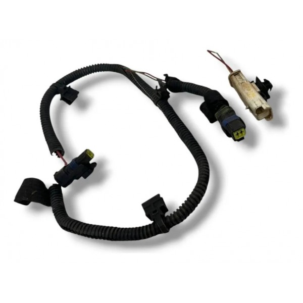 Kit Plug Chicote Luz Placa Traseira Citroen C3 2014 2017 18