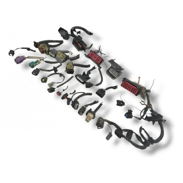 Kit Plug Chicote Motor Caixa Fusível Ford New Fiesta 1.5 15