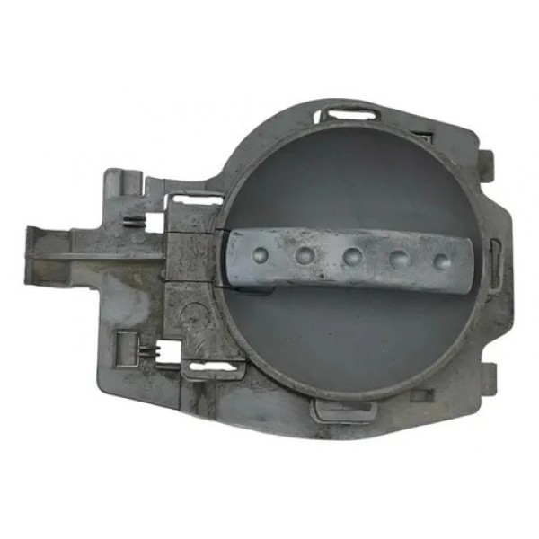 Maçaneta Interna Traseira Direita Citroen C3 2003 2004 05 06 Preto Traseira
