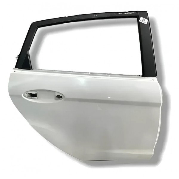 Porta Traseira Direita Ford New Fiesta 2013 A 2018 Traseira Direito Branco